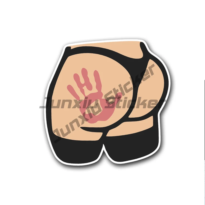 

JDM Funny Bikini Waterproof Body Sticker Car Glass Tail Motorcycle Motorcycle Decoration Sticker