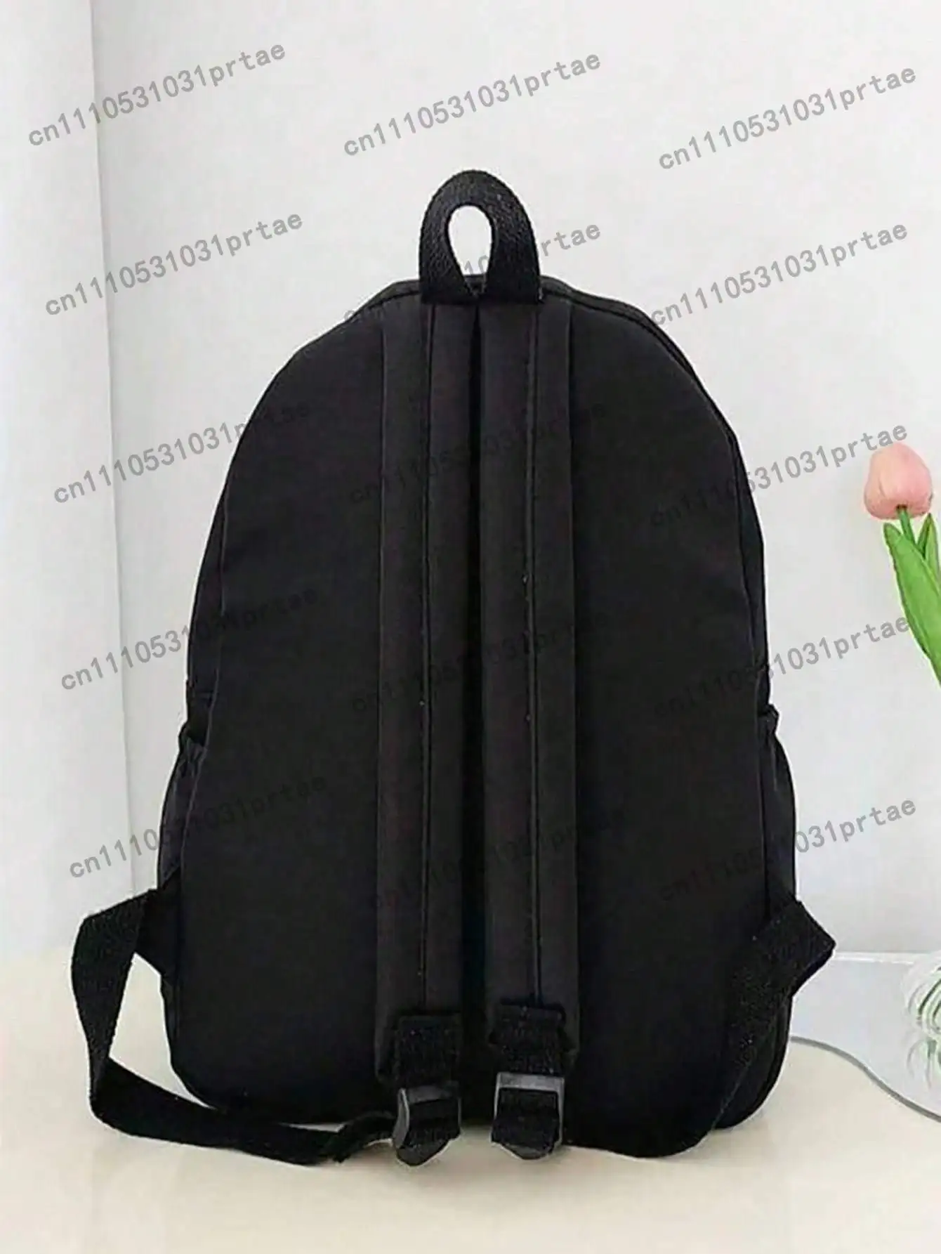 Minimalist Solid Color Multi-Function Large Capacity Student Backpack, Back To School