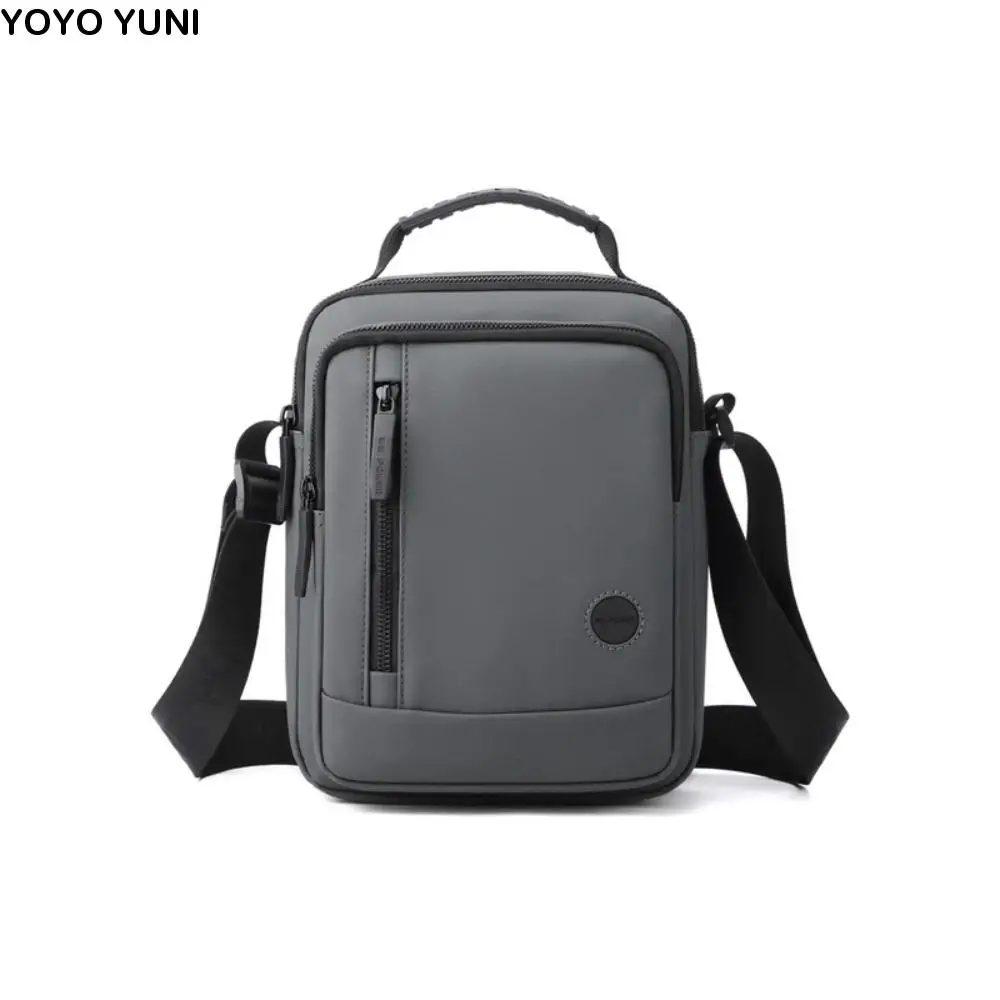 

Single Shoulder Men's Shoulder Bag Nylon Fabric Big Capacity Man Messenger Bag Multi-Pockets Stylish Elegant Style