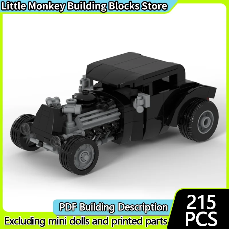 

Модель скоростного гоночного автомобиля MOC, строительные кирпичи, модифицированный мышцы автомобиль, модульная технология, детские праздничные подарки, сборка игрушек, костюм