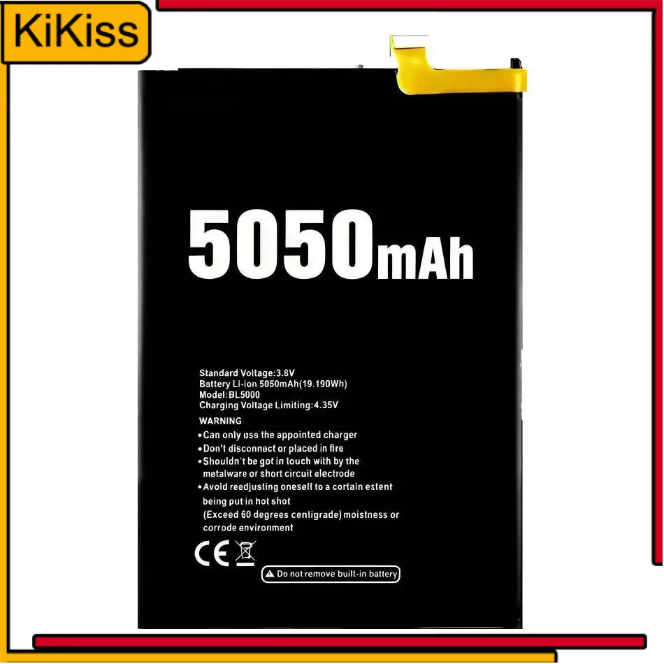 

Аккумулятор мобильного телефона емкостью 5050 мАч для Doogee BL5000 Durable