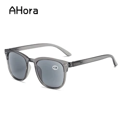 Ahora occhiali da sole da lettura oversize classici per uomo donna UV400 Oculos occhiali da presbiopia con lenti grigie 2023 con + 1.0 1.5 2.0 2.5 3