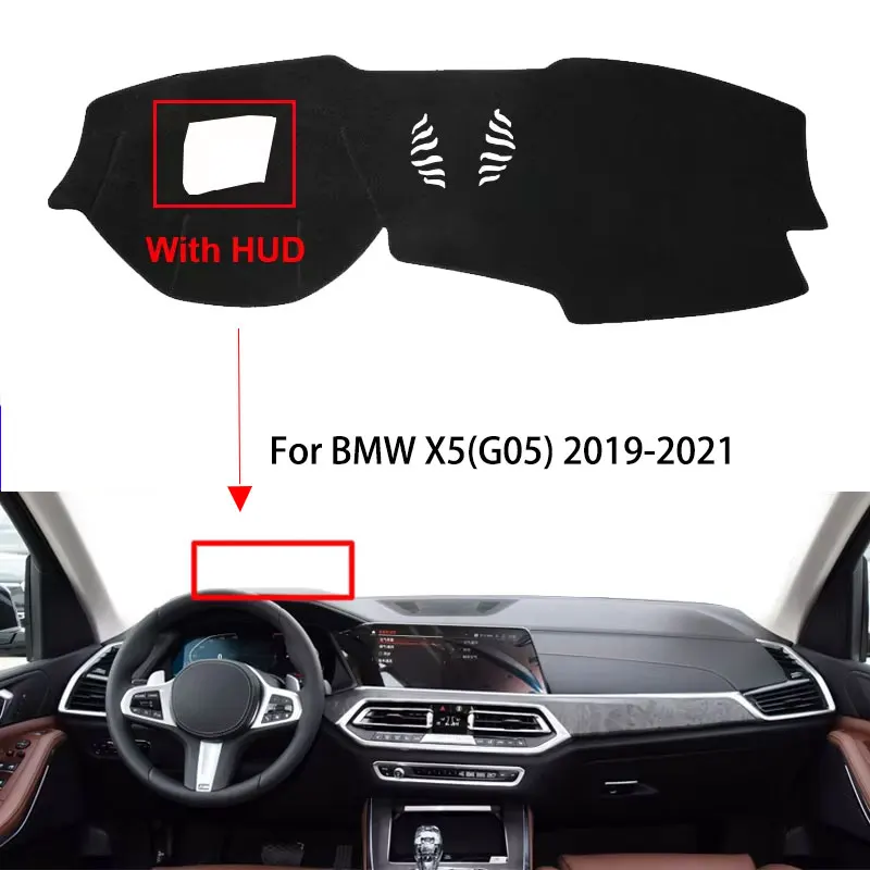 

For BMW X5 G05 2019 2020 2021 Car Dashboard Covers Mat Shade Cushion Pad Carpets Platform Desk Cover Mats Carpets Accessories