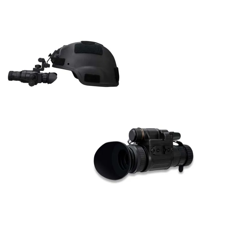 Factory Price Monocular Image Intensifier Pvs14 Gen2+/Gen3 Helmet Mounted Goggles Night Vision Device