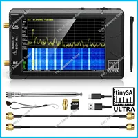2025 New Handheld Portable 4 Inch Display Tiny Spectrum Analyzer TinySA ULTRA 100KHz To 5.3GHz with 32GB Card 320 * 240 Pixels