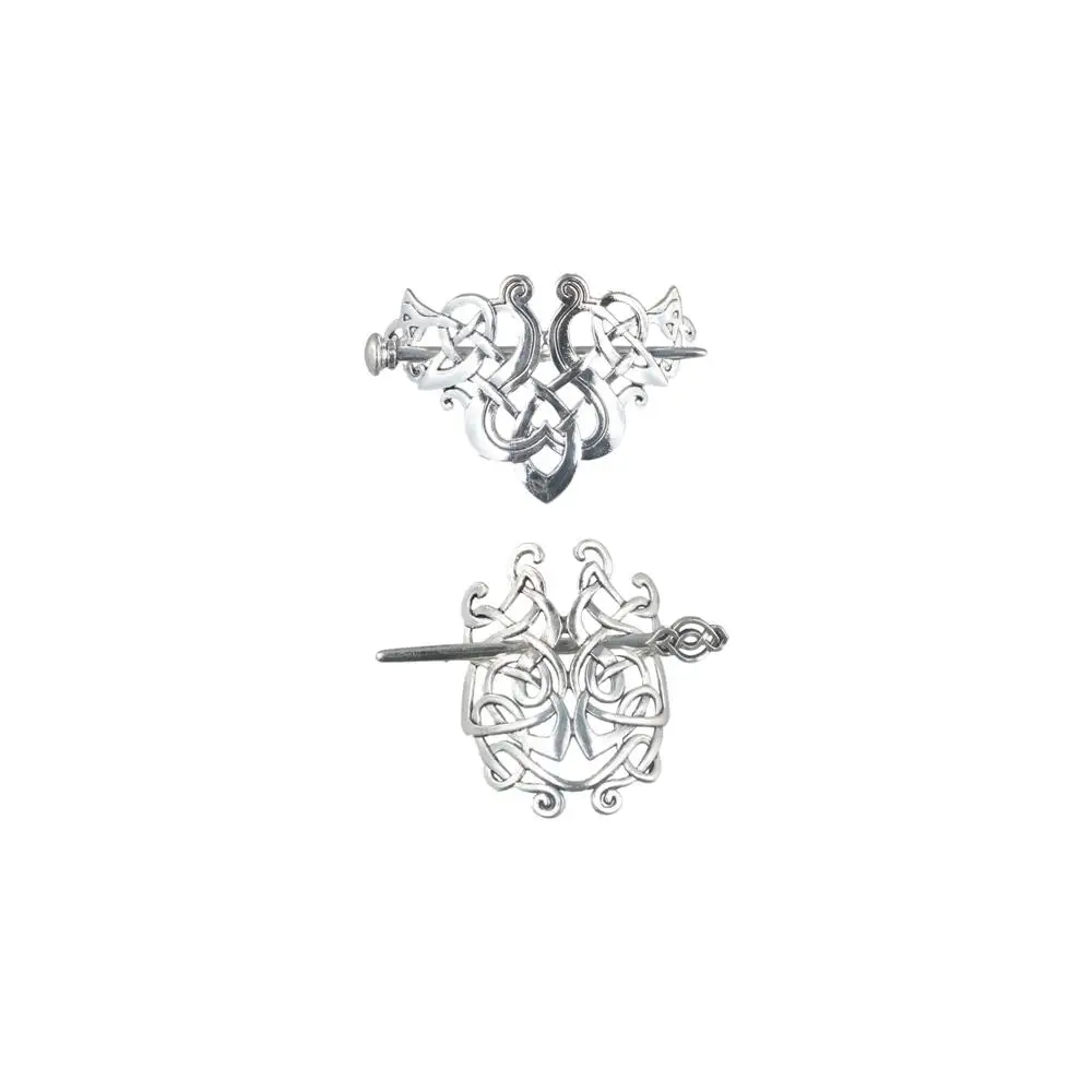Geometric Corset Hair Photo Props Alloy Gem Celtic Knot Hair Stick Hairstyle Design Tool Ancient Style Hair Crown Hanfu Hairpin