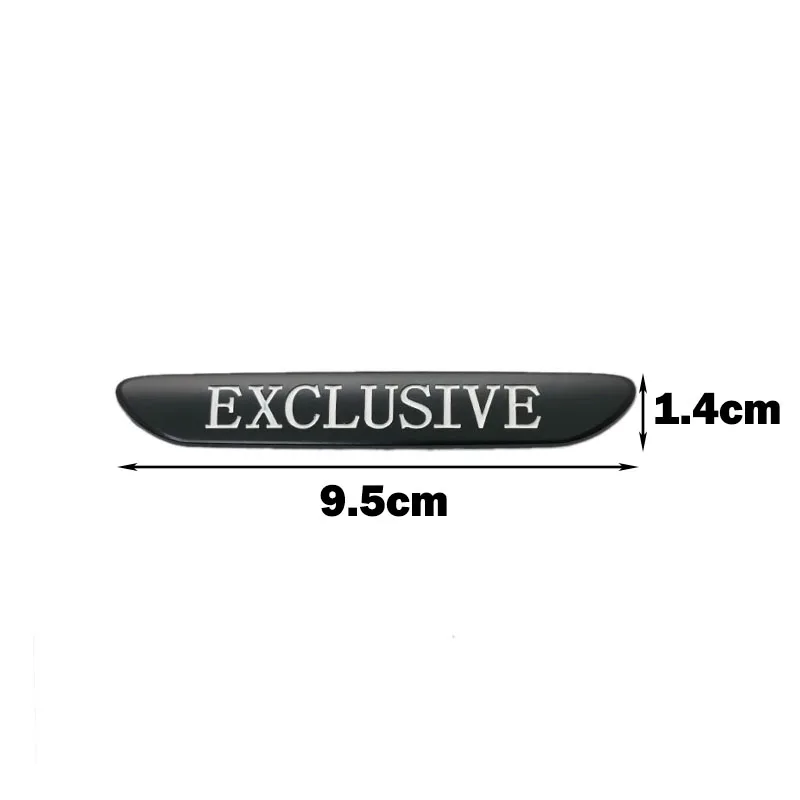 OTOKIT EXCLUSIVE Logo Car Styling Fender Body Side Stickers Emblems for Range Rover A4 A8 AMG Trax Highlander Decal Accessories