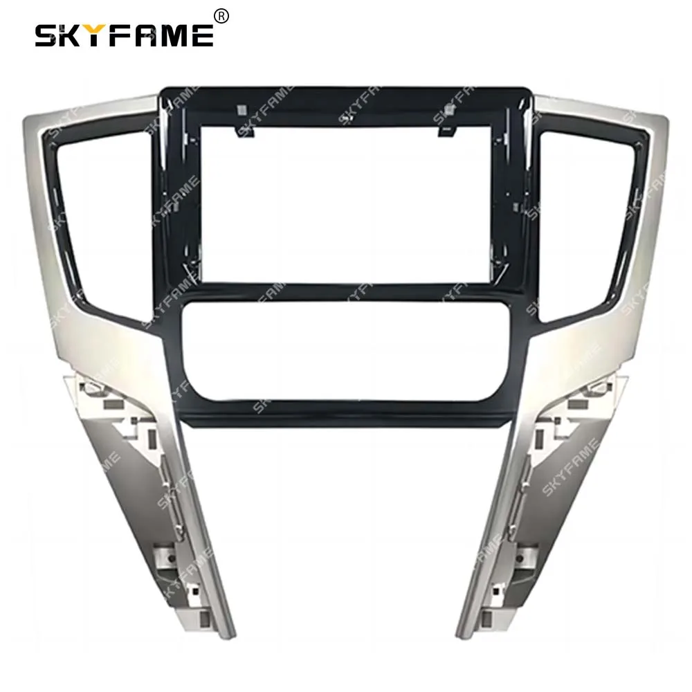 SKYFAME Car Frame Fascia Adapter Android Radio Dash Fitting Panel Kit For Mitsubishi Triton L200