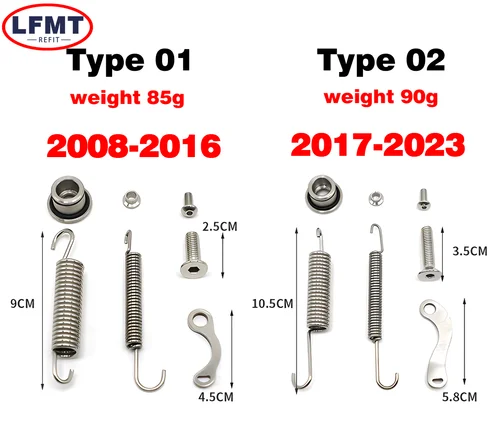 Imagen 2 del producto Soporte lateral de estacionamiento para motocicleta, soporte para Husqvarna, KTM 250-530 XC XCW XCF XCFW EXC EXC EXCF, seis días 2008-2023