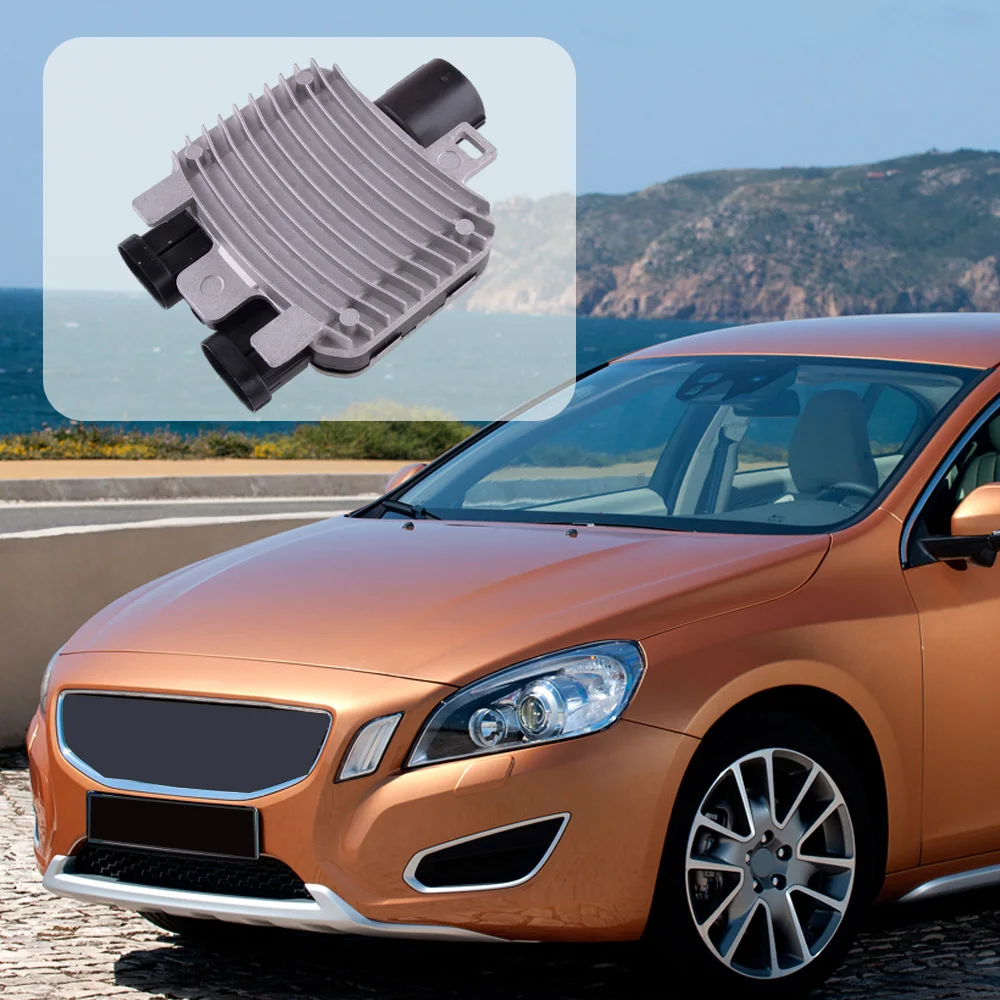 

Cooling Fan Radiator Control Module 31338823 For Volvo S60 S80 V70 XC70 Land Rover Freelander Ford Lincoln MKX 31319380 31319380