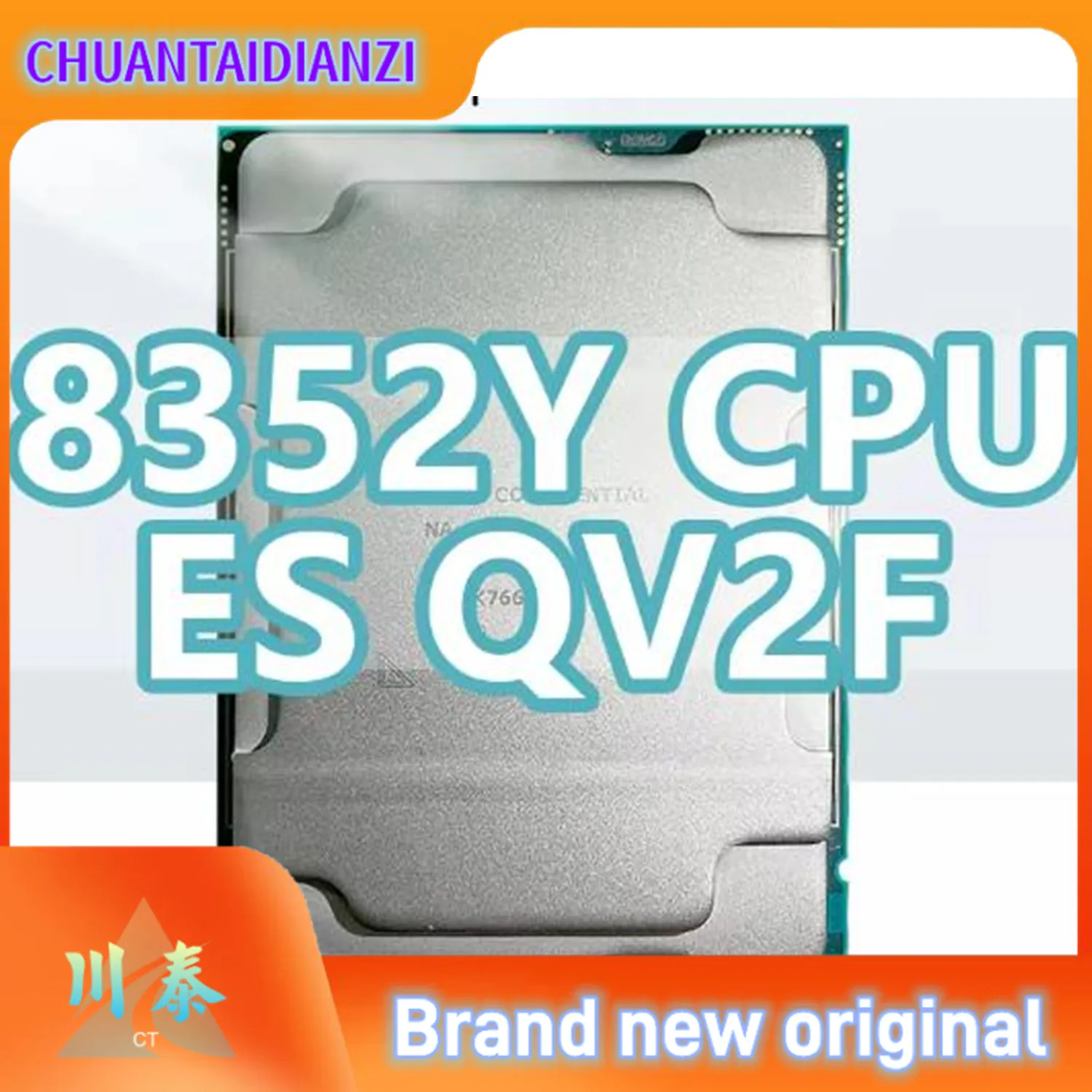 Xeon Platinum 8352Y ES QV2F 1.8GHz 32 Cores 64 Threads 48MB 205W LGA4189 Step5 C621A FOR X12SPL-F Motherboard Support es version