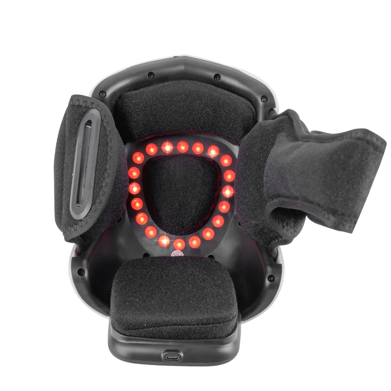 Massaggiatore per ginocchio alimentato tramite USB, dispositivo per alleviare il dolore articolare e il calore, strumento per la cura del ginocchio per il recupero dell'artrite e delle infortuni