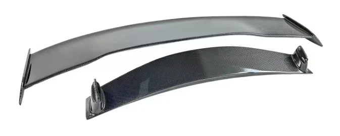 Hot Selling GTR Style Carbon Fiber Spoiler  GT Rear Wing LED Rear Trunk for  AMG GT C190 2018 up
