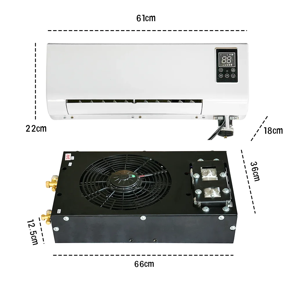 Hot Sale Factory 5KW/8KW All-In-One Portable Diesel Heater Air Coolant Conditioning System For Truck RV Home Use