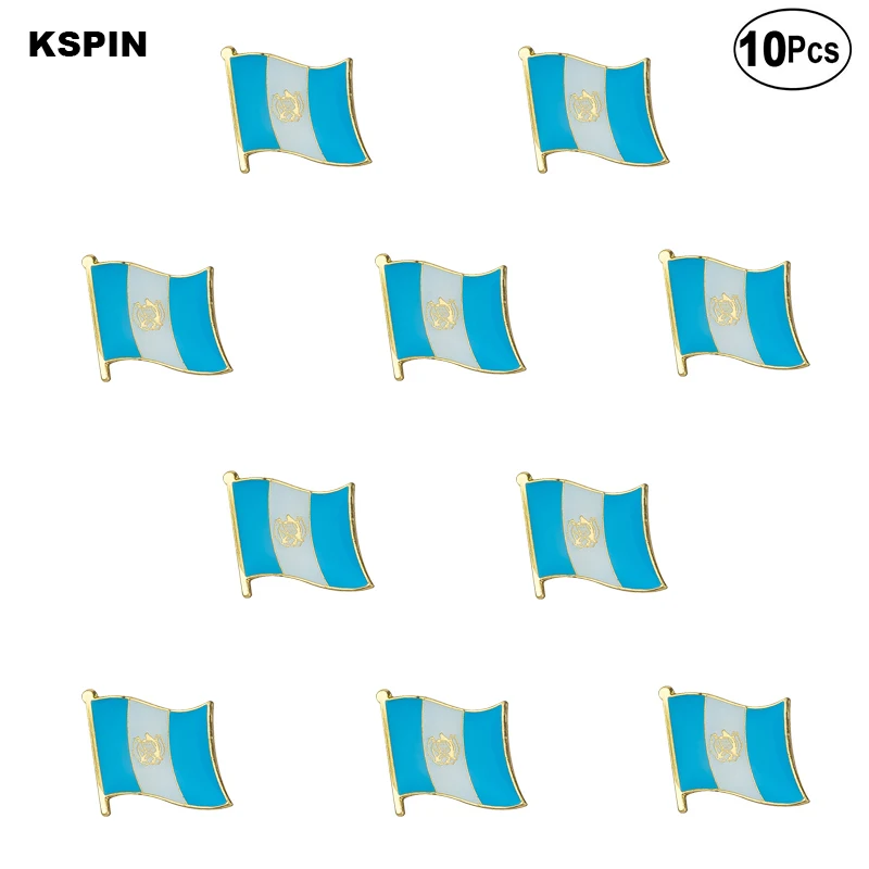 10 قطعة مجموعة بروناي دبوس معدني على شكل راية العلم شارة بروش دبابيس شارات 10 قطعة مجموعة