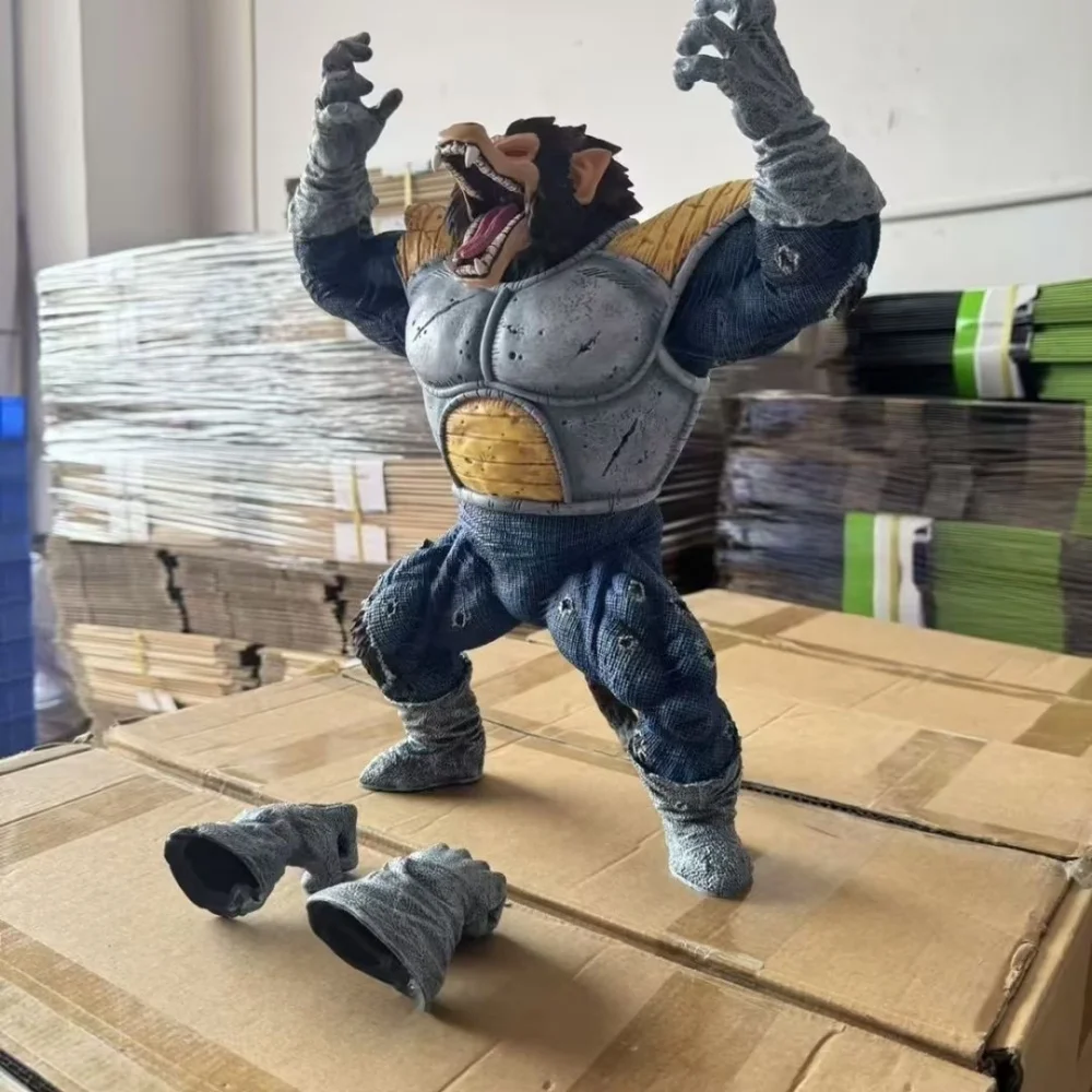 

Anime Dragon Ball Super Saiyan Vegeta Gorilla Roar PVC Action Figure Collectible Model Doll Toy 44CM
