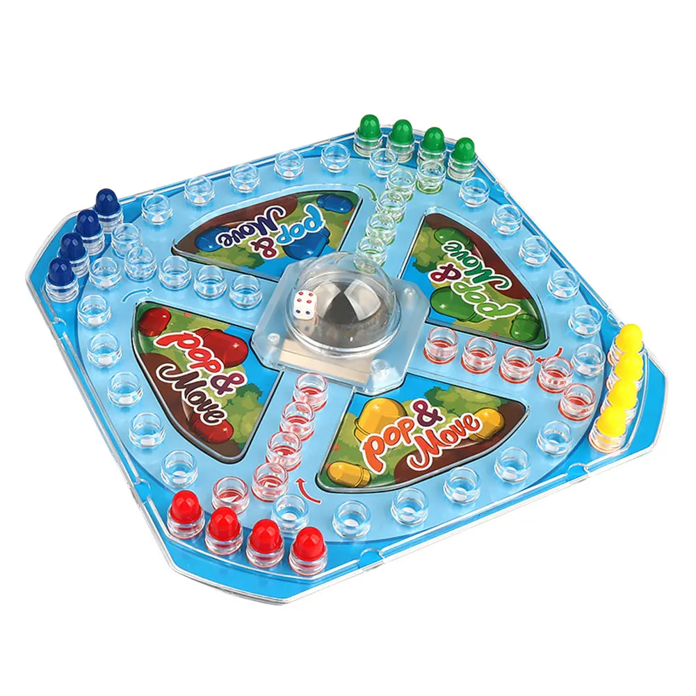 Fun Family Game Multiple Players Board Games Flying Chess Games Education Toy Race To Base Board Game Best Gifts for Kids Child