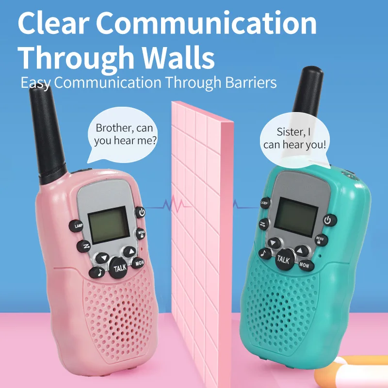 4 قطعة UNIKOO UF61 لاسلكي محمول للأطفال لاسلكي تخاطب التعليم التفاعل بين الوالدين والطفل ألعاب ألغاز داخلية وخارجية #2