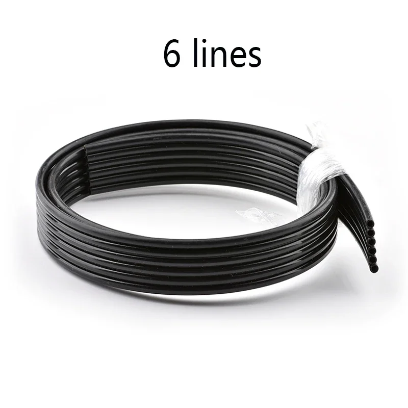 Universal CISS UV Ink Tube 1 4 6 8 Lines Ways for Epson Printhead Pipe/Mimaki Mutoh Galaxy Printer Ink Hose 1 Meter
