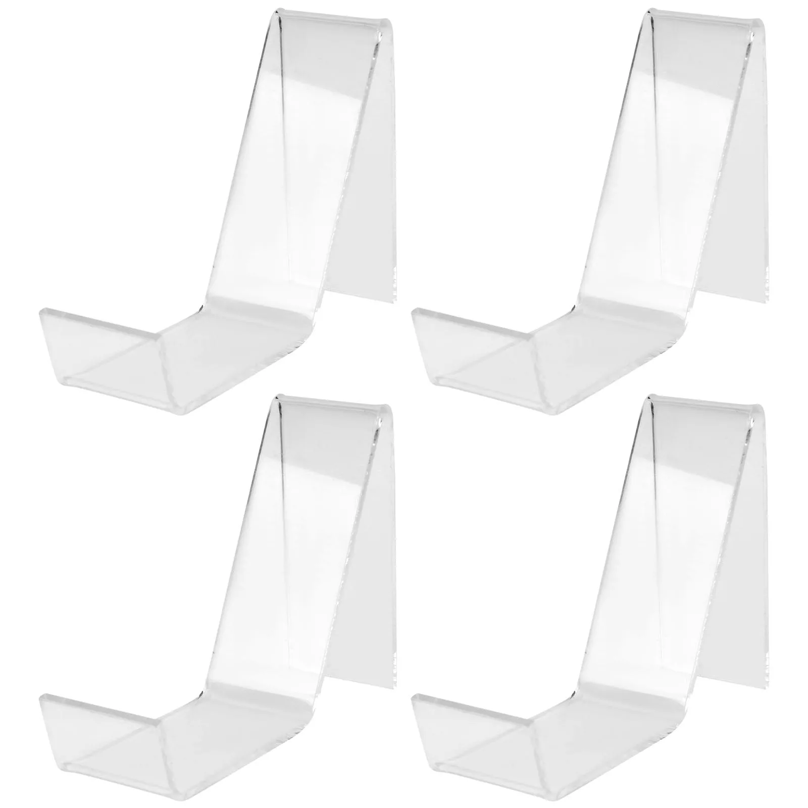 

2Pairs Shoe Display Stand Transparent High Heels Holder for Mall Shop Storage Shelf Display Rack Storage Rack Shoe Shelf