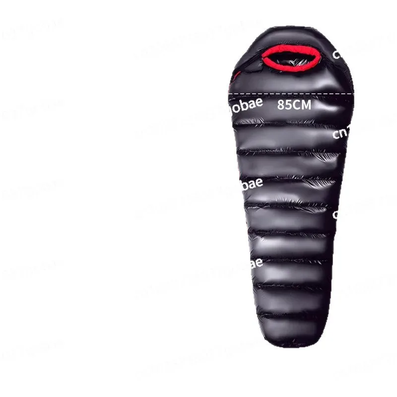 Mummy down sleeping bag adult camping goose down sleeping bag lightweight camping travel portable sleeping bag