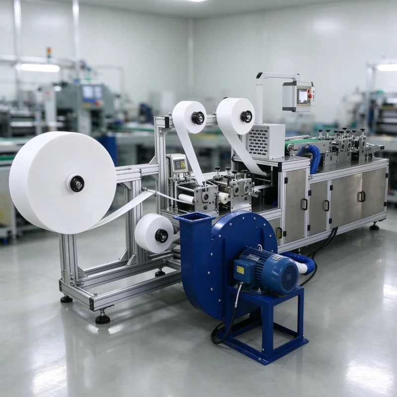 Automatic Disposable Hotel SPA Slipper Making Machine Non‑woven Guest Slipper Production Machinery Industrial Processing Device