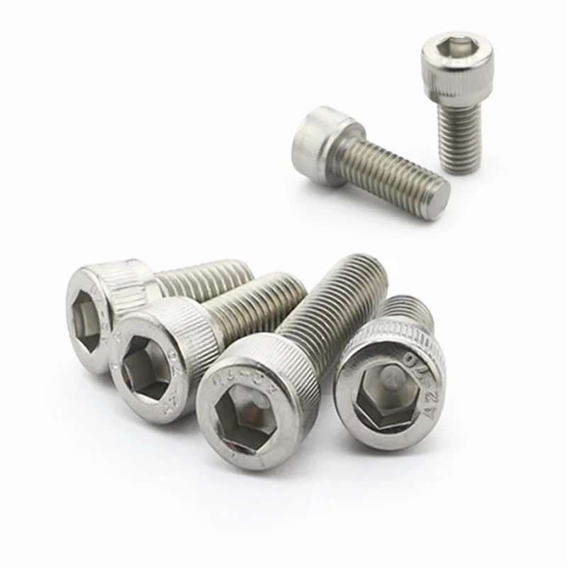 5Pcs 5/16-24 Inch Lengte 304 Rvs Us Unf Grove Draad Allen Schroef Cap Hex Hexagon socket Bolt