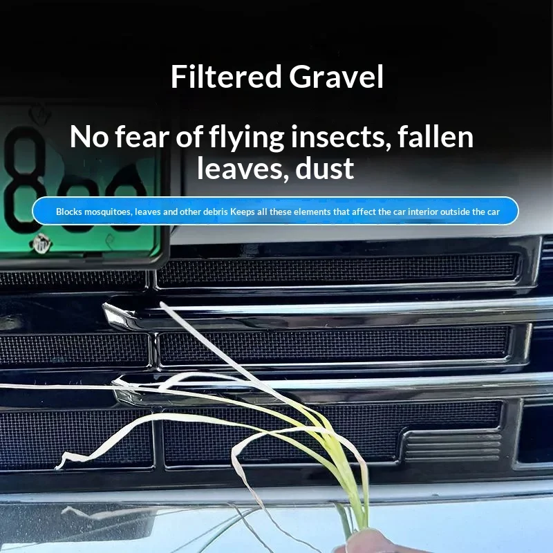 For XPENG MONA M03 2026 Car Radiator Condenser Durable Bug Screen Anti Willow Catkin Protective Screen