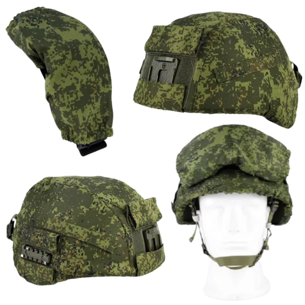 Accessori per softair da caccia copertura per casco + copertura per occhiali per casco russo 6 b47 EMR/MOX custodia per casco mimetico