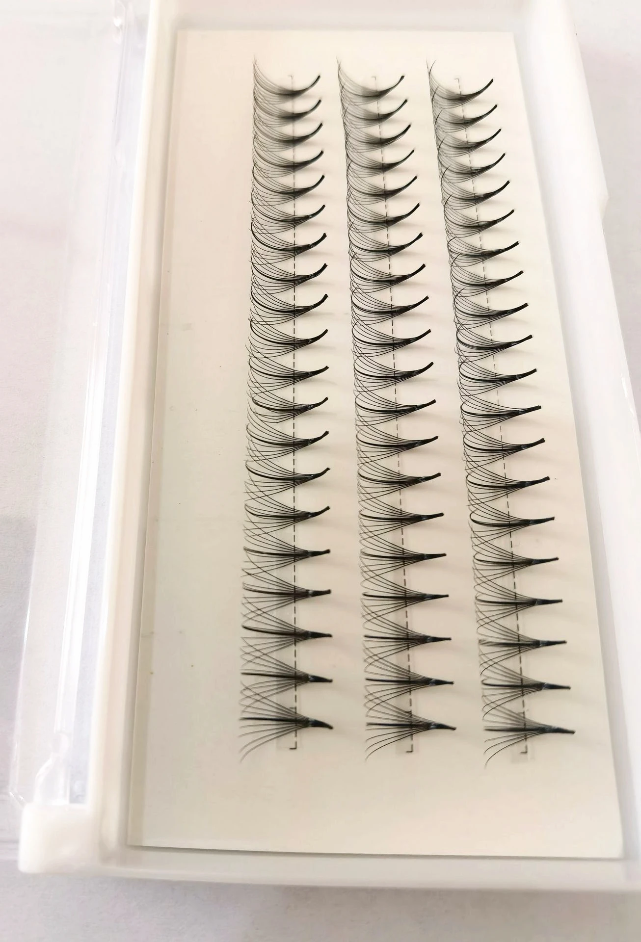 HBZGTLAD High Quality Pteris clouds hair 5/7/9D mink lashes flat hair Individual false eyelash extension Thick Fake Eye lashes