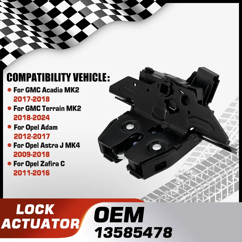 

Car Door Tailgate Lock Actuator For GMC Acadia MK2 GMC Terrain MK2 Opel Adam Opel Astra J MK4 Opel Zafira C 13585478 13500195
