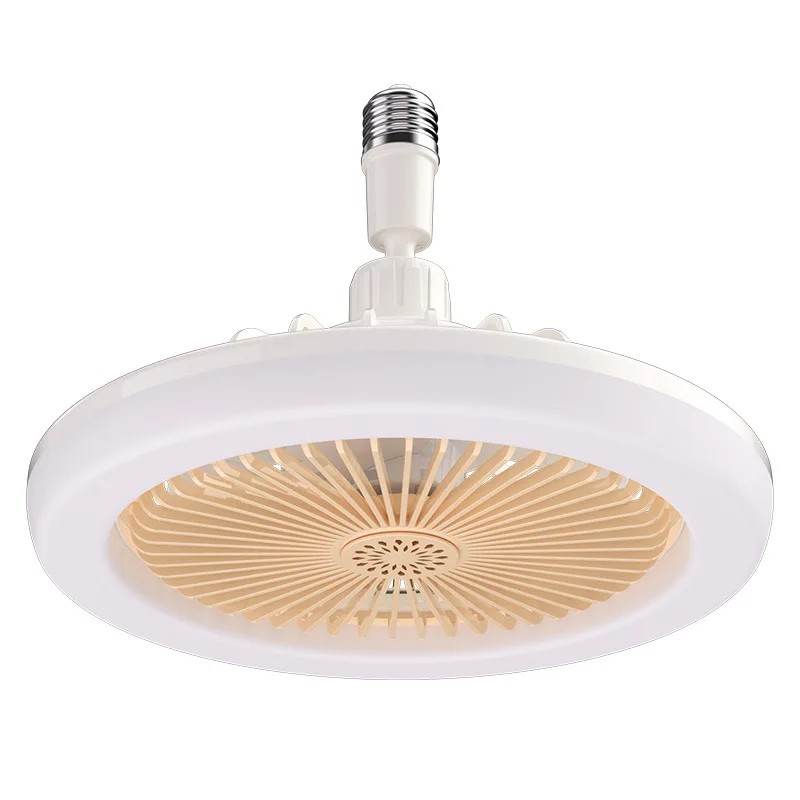 

Smart Fans Lights Remote Control Lamp Fan Chandelier E27 Converter Base Ceiling Aromatherapy For Home Bedroom Living Lighting