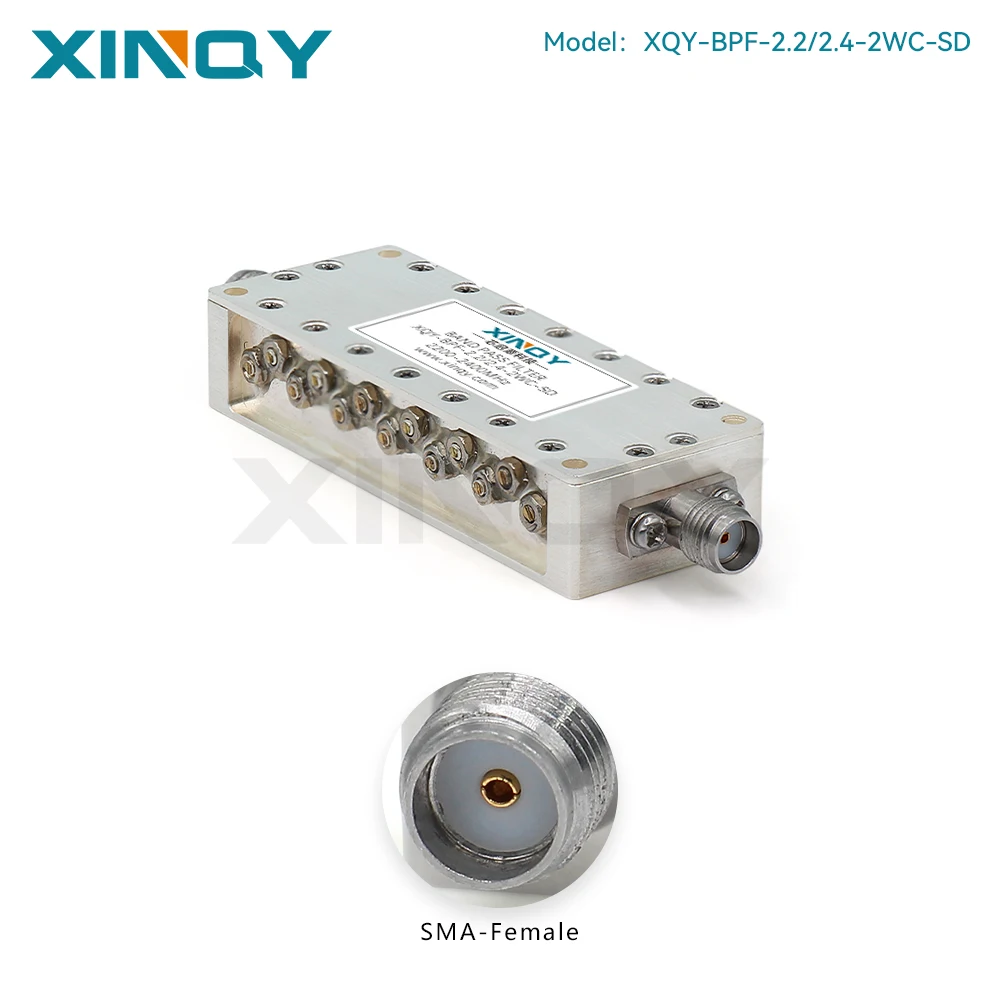 2.2-2.4g Bandpass Filter Sma Rf Filtering High Suppression/Low Loss Wifi Signal 2W