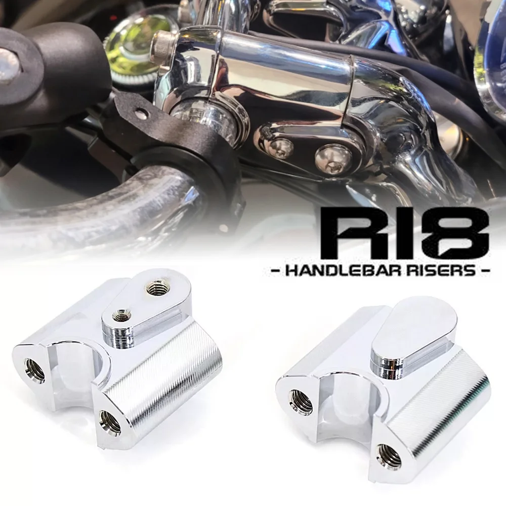 

R18 Motorcycle Handle Bar Risers Handlebar Mounting Lift Clamp Adapters Accessories for BMW R18 Classic 2020 2021 2022 2023