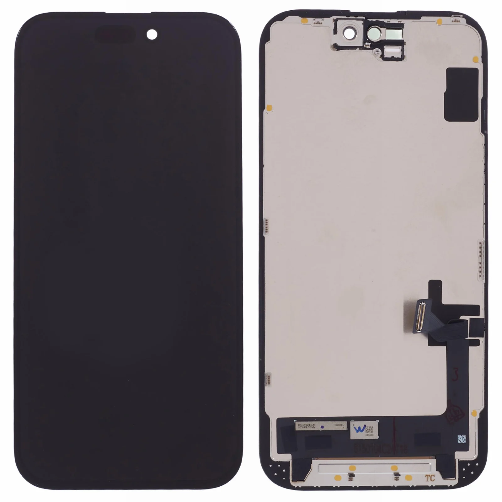 For iPhone 15 Grade C LCD Screen and Digitizer Assembly Part (ZY Incell Workmanship) (Without Logo)