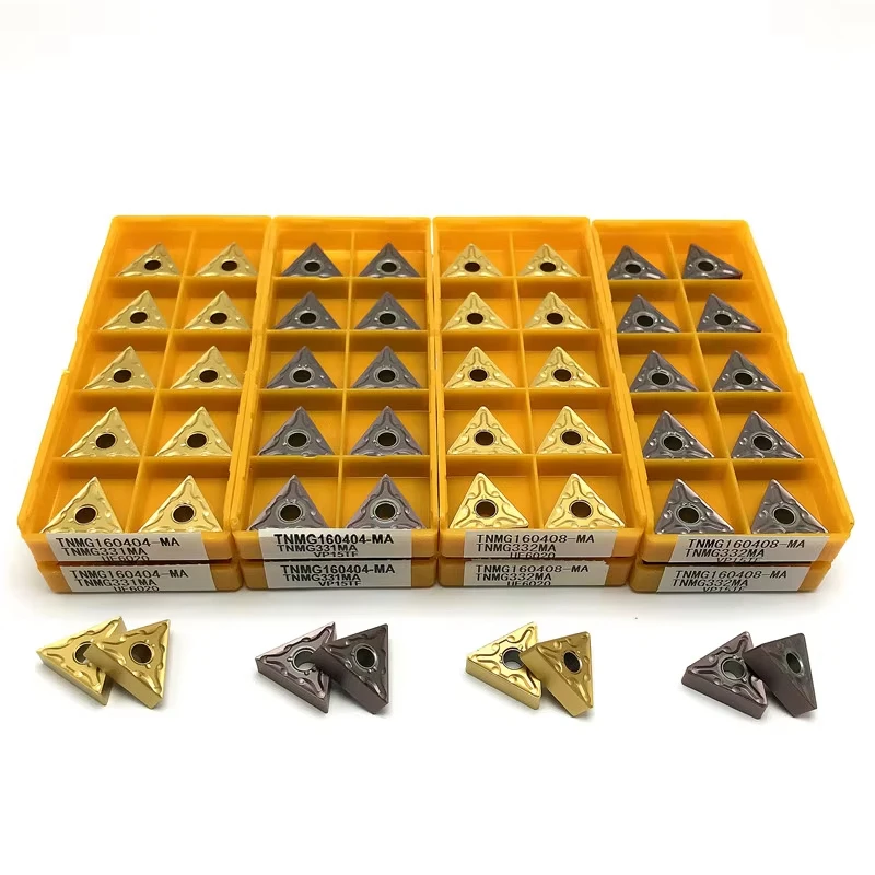 

TNMG160404 TNMG160408 External Turning Tool Carbide Inserts Lathe Tool CNC Turning Inserts High Quality Cutting Tool