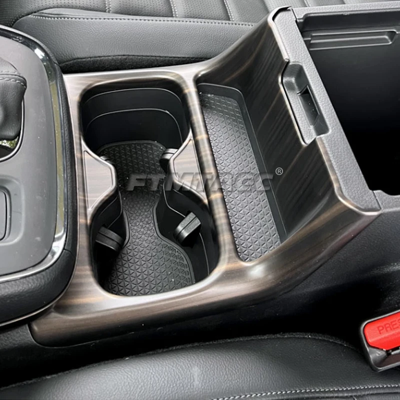 ABS Peach Wood-Style Interior Trim Accessories for Honda CR-V 2023–2024 description 6