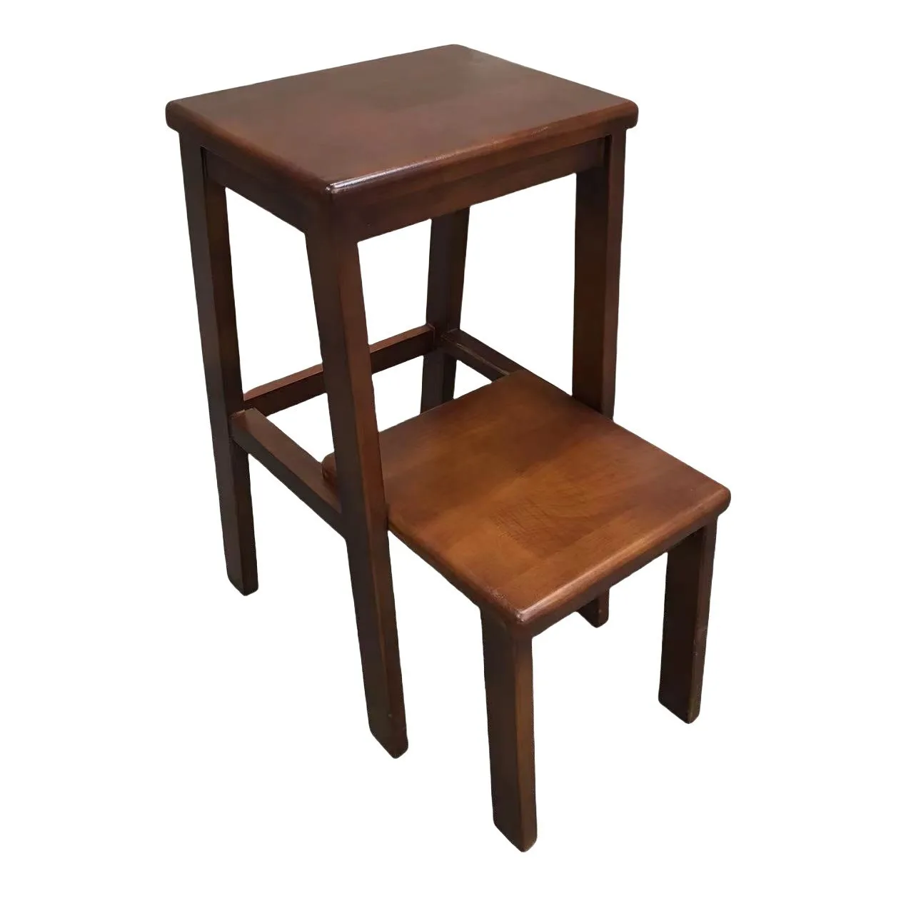 

Small stool, integrated, multi-functional, foot pad, end of bed, solid wood, new Chinese style
