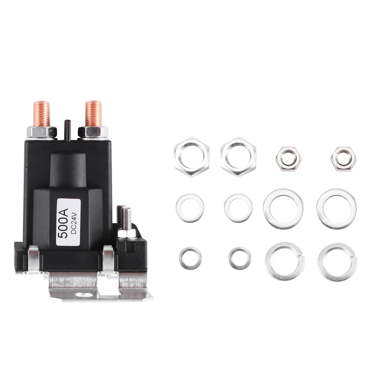ร้อนสูงรีเลย์ 500A 24V Dual แบตเตอรี่เริ่มต้นรีเลย์ Big Current สวิทช์ไฟรถยนต์,เริ่มต้นรีเลย์, auto Start CONTACTOR