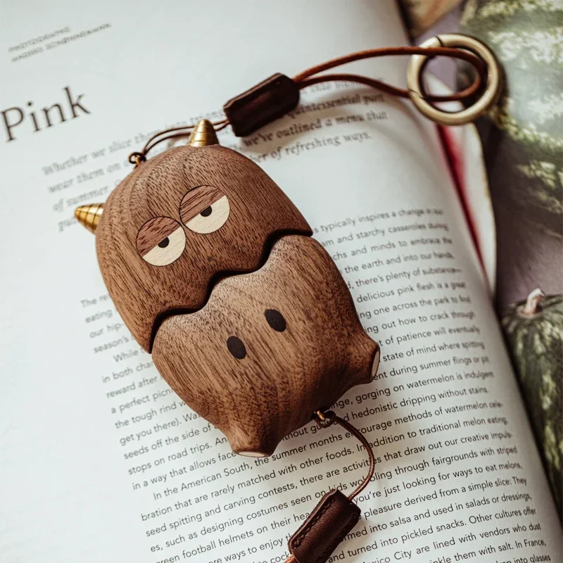 Branch Couple Pendant Decoration Commemorative Day Wooden Exquisite and Cute