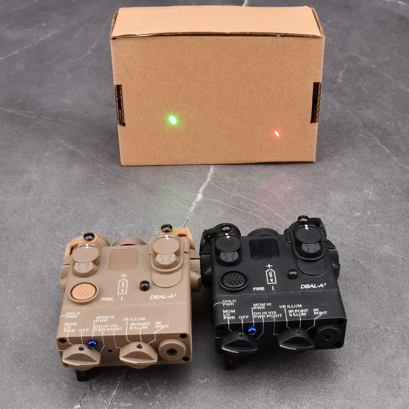 WADSN Taktyczny wskaźnik kropki DBAL Dbal A2 Zielony wskaźnik Singal Laser Airsoft DBAL-A2 Hunting Scout Light Pasuje do szyny 20 mm