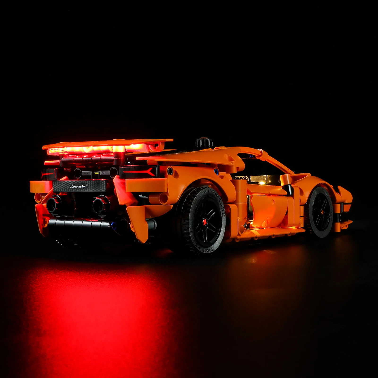 Hprosper Led Light For 42196 Technic Lamborghini Huracán Tecnica Orange Only Decorative Lamp (Not Lego Building Blocks)