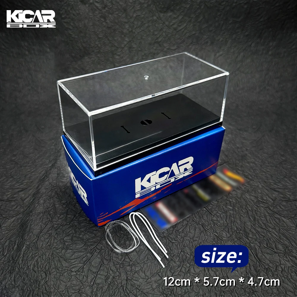 1/64 Acryl-Modellauto-Vitrine – hochwertige, transparente Abdeckung für Sammlerstücke, Geschenk (kein Auto im Lieferumfang enthalten), 1 Stück