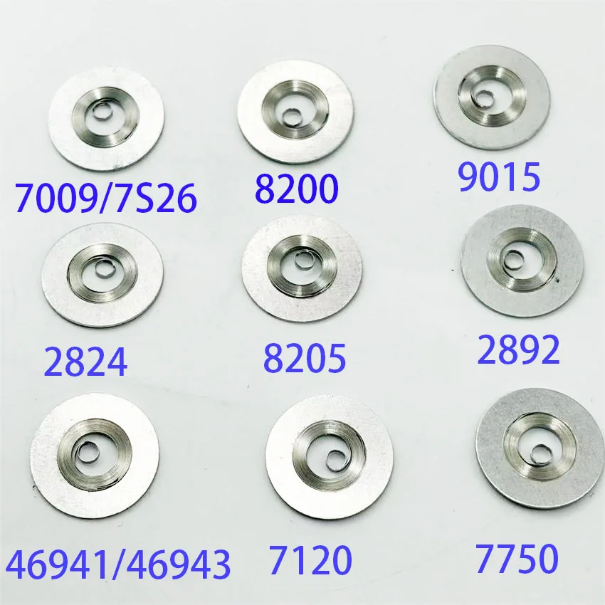 1Pcs Watch Movement Mainspring Clockwork Spring Parts for 2824 2892 9015  46943 46941 8200 7009 7S26 7120 7750 8205 NH35 NH36