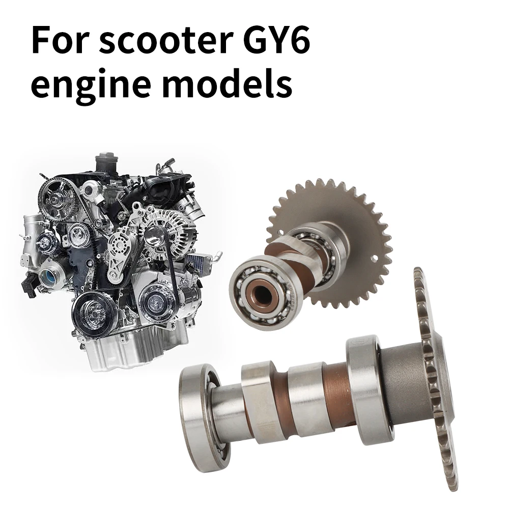 NIBBI Motorcycle GY6 125cc 150cc Camshaft Racing A12 16002/P63 Cams Off Road Motocross Scooter Part