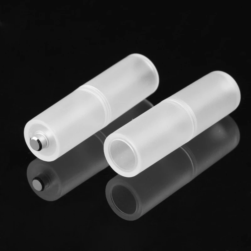 Convertitore adattatore batteria 4X dimensioni AAA R03 a AA LR6 + scatola plastica