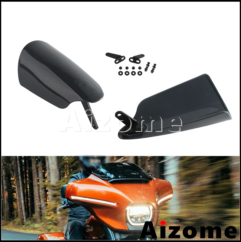 

For HARLEY Touring Street Glide FLHXSE FLHX FLHXU FLHXK 2023+ Motorcycle Handguards Protector Handlebar Hand Guard Shield Cover