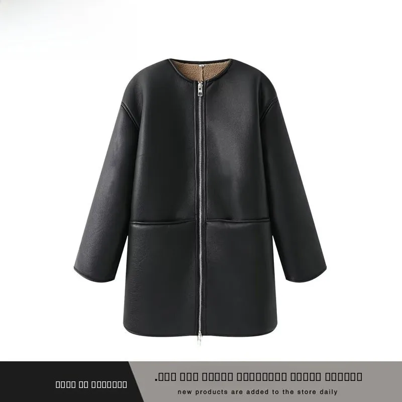 

Сводная двусторонняя круглая ветровка Ne Long Sve Jaet Универсальная верхняя одежда Полиэфирное волокно Обычная тонкая