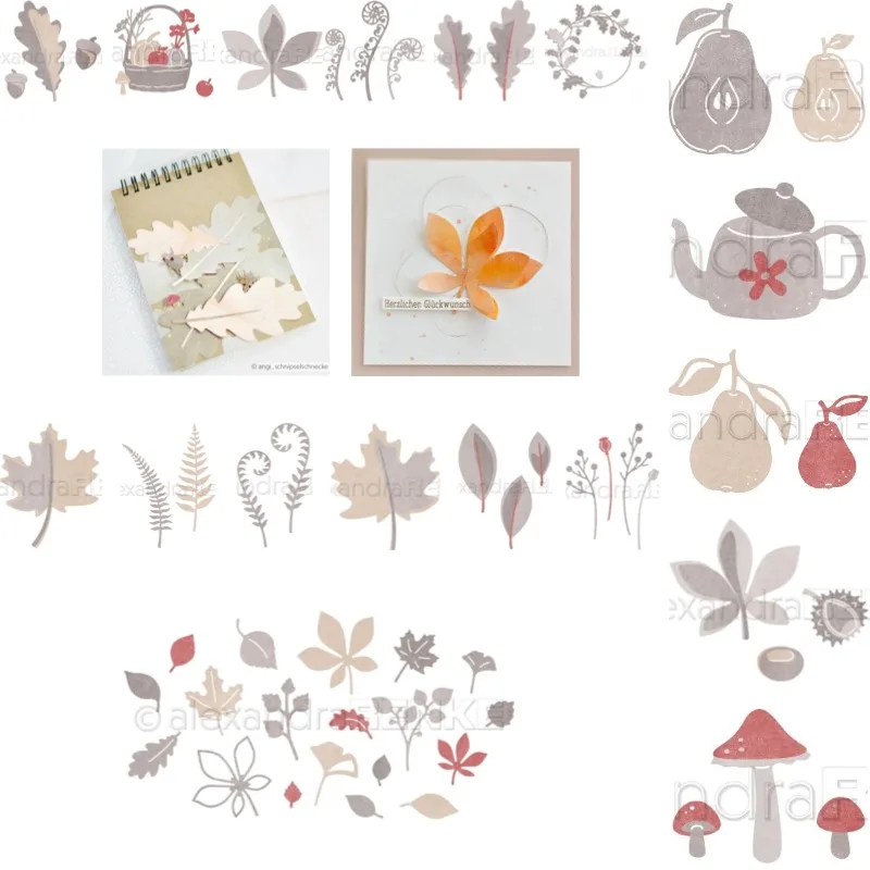 Happy New Year Two Little Birds Metal Cutting Dies Scrapbook Diary Decoration Stencil Embossing Template DIY Greeting Card 2026