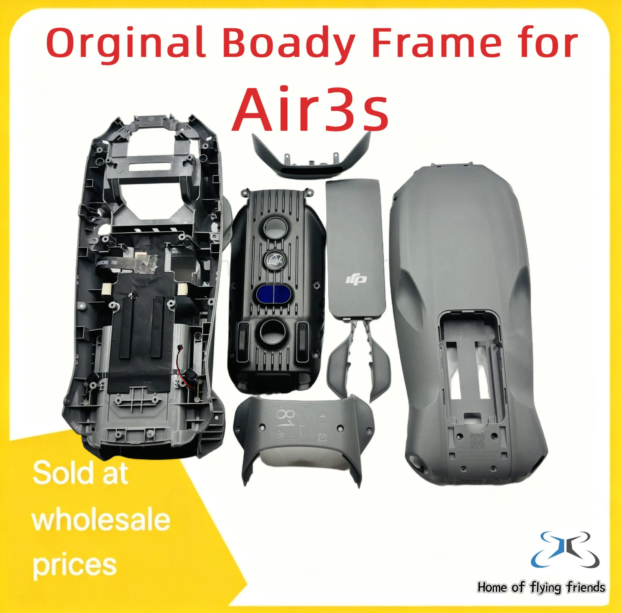 Original Body Frame For Air 3 Middle Shell Repair Spare Parts For Air 3 Drone Accessories